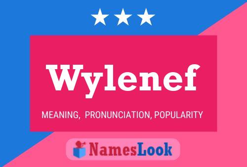 Wylenef Name Poster