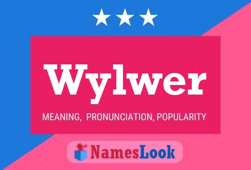 Wylwer Name Poster