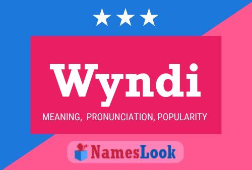 Wyndi Name Poster