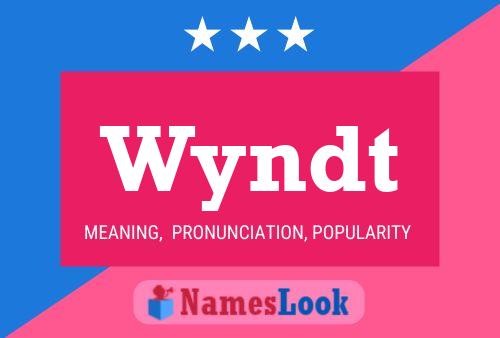 Wyndt Name Poster