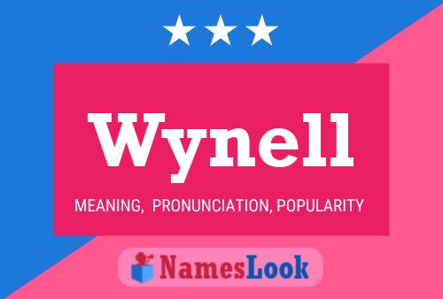 Wynell Name Poster