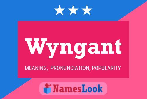 Wyngant Name Poster