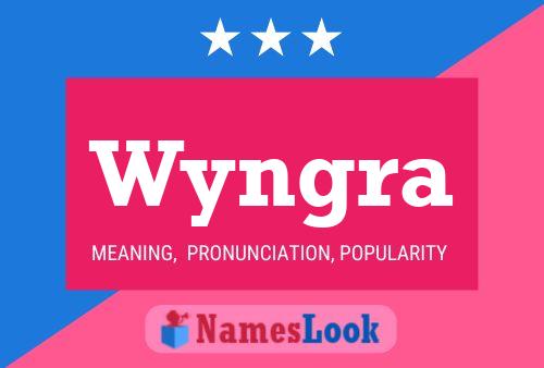 Wyngra Name Poster