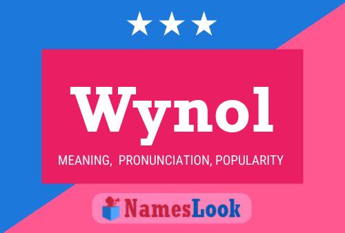 Wynol Name Poster