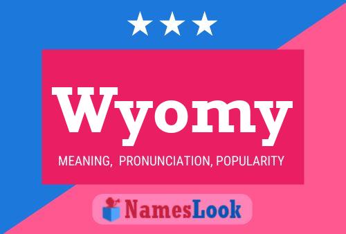 Wyomy Name Poster