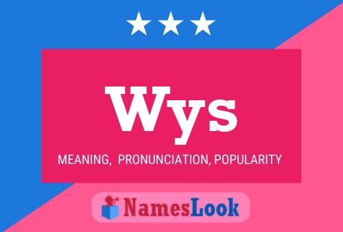 Wys Name Poster