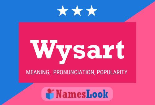 Wysart Name Poster