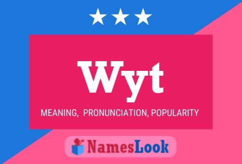 Wyt Name Poster