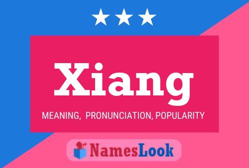 Xiang Name Poster