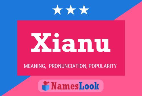 Xianu Name Poster