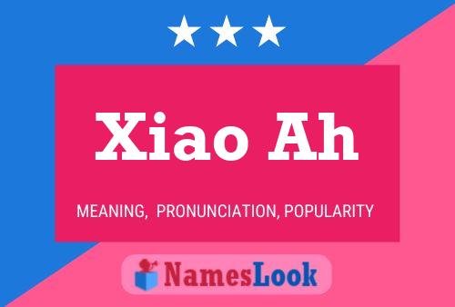 Xiao Ah Name Poster