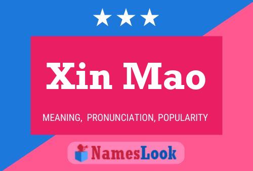 Xin Mao Name Poster