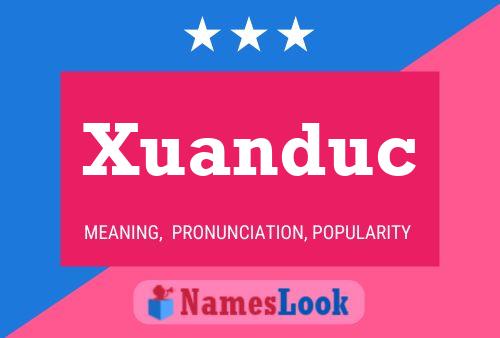 Xuanduc Name Poster