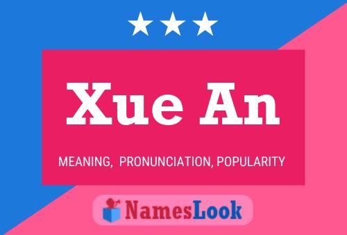 Xue An Name Poster