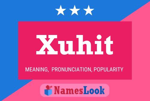 Xuhit Name Poster