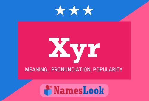 Xyr Name Poster