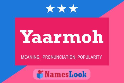 Yaarmoh Name Poster