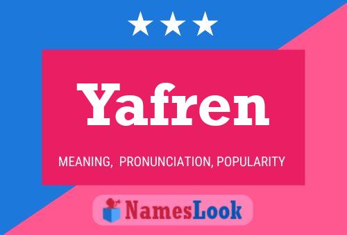 Yafren Name Poster