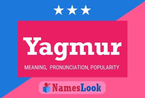 Yagmur Name Poster