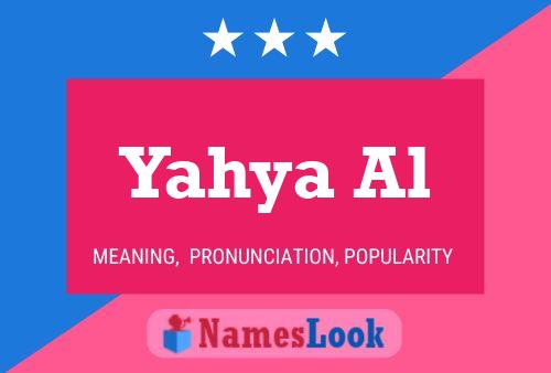 Yahya Al Name Poster