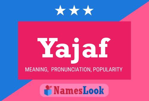 Yajaf Name Poster