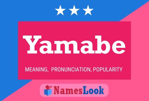 Yamabe Name Poster