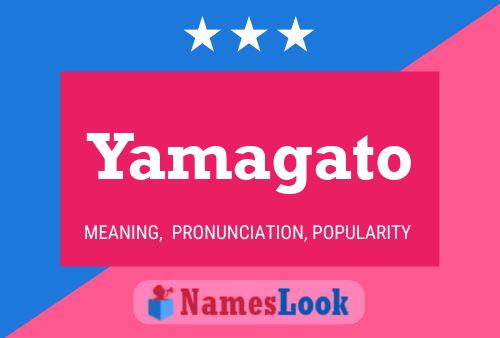 Yamagato Name Poster