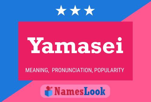 Yamasei Name Poster