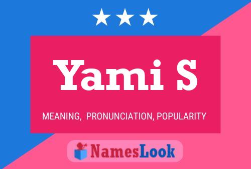 Yami S Name Poster