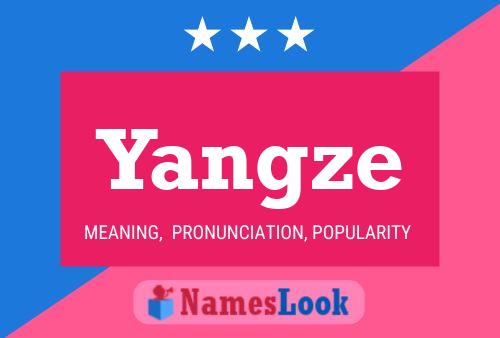 Yangze Name Poster