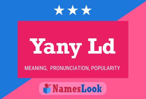 Yany Ld Name Poster