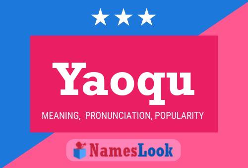 Yaoqu Name Poster