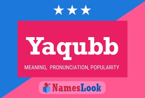 Yaqubb Name Poster