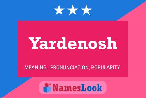 Yardenosh Name Poster