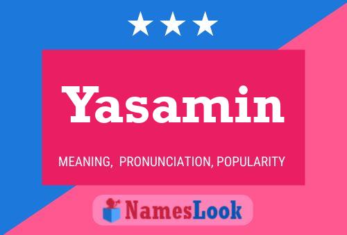 Yasamin Name Poster