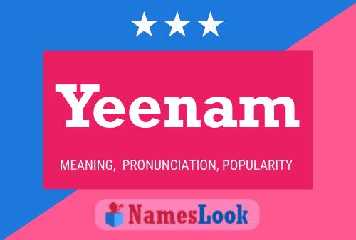 Yeenam Name Poster