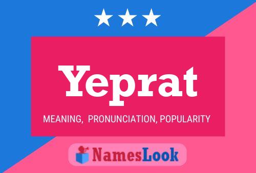 Yeprat Name Poster