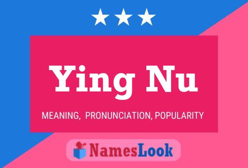 Ying Nu Name Poster