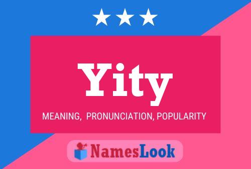 Yity Name Poster