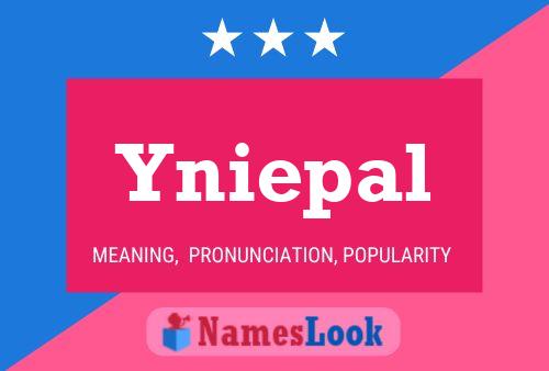 Yniepal Name Poster