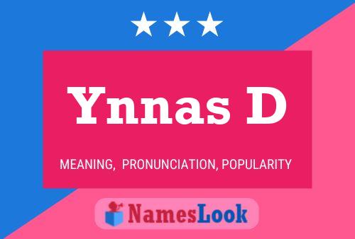 Ynnas D Name Poster