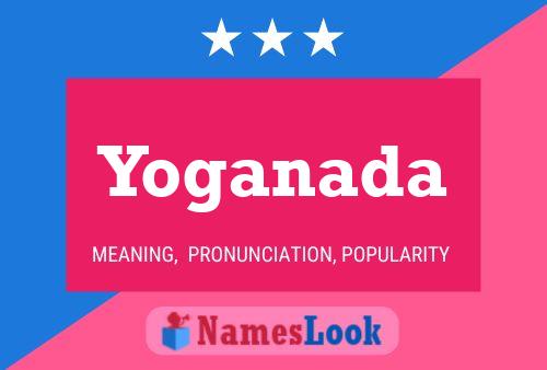 Yoganada Name Poster