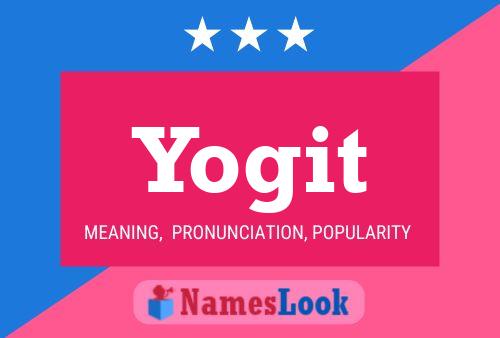 Yogit Name Poster