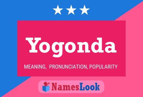 Yogonda Name Poster