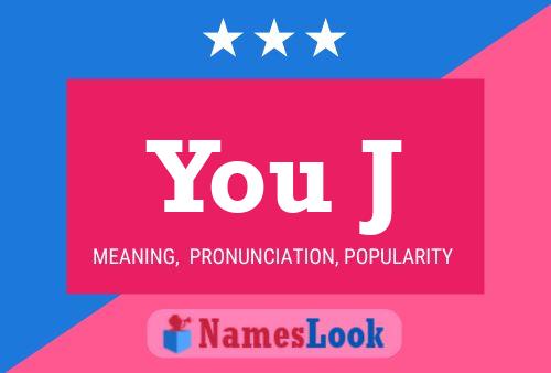 You J Name Poster