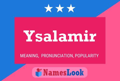 Ysalamir Name Poster