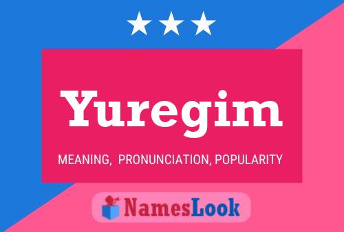 Yuregim Name Poster