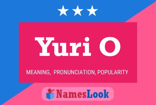 Yuri O Name Poster