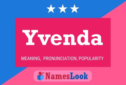 Yvenda Name Poster