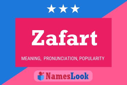 Zafart Name Poster